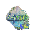 Sticker | latto (Holo) | Rio 2022 image 120x120