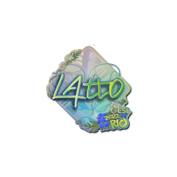 Sticker | latto (Holo) | Rio 2022 image 360x360