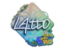 스티커 | latto | 리우데자네이루 2022