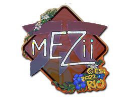 Sticker | mezii (Glitter) | Rio 2022