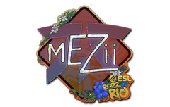 Sticker | mezii (Glitter) | Rio 2022