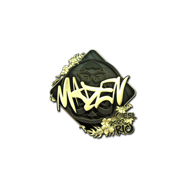 Sticker | maden (Gold) | Rio 2022 image 360x360