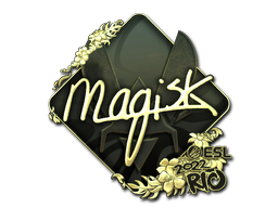 Sticker | Magisk (Gold) | Rio 2022
