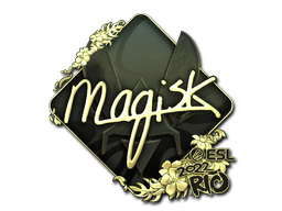 印花 | Magisk（金色）| 2022年里约热内卢锦标赛