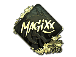 Sticker | magixx (Gold) | Rio 2022