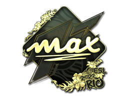 Autocolante | max (Gold) | Rio 2022