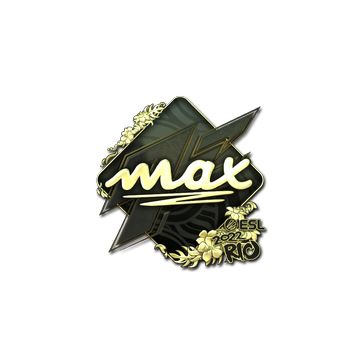 Sticker | max (Gold) | Rio 2022 image 360x360