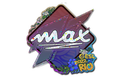 Sticker | max (Glitter) | Rio 2022