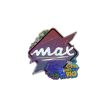 Sticker | max (Glitter) | Rio 2022 image 360x360