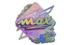 Sticker | max (Holo) | Rio 2022