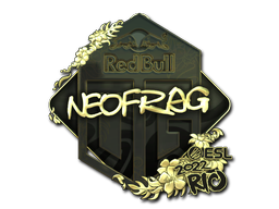 Sticker | NEOFRAG (Gold) | Rio 2022