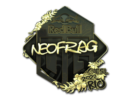 印花 | NEOFRAG（金色）| 2022年里约热内卢锦标赛
