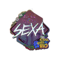 Sticker | nexa (Glitter) | Rio 2022 image 120x120