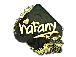 Sticker | nafany (Gold) | Rio 2022