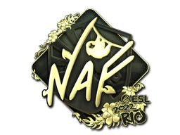 Autocolante | NAF (Gold) | Rio 2022