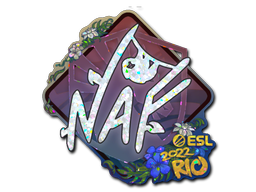 ステッカー | NAF (グリッター) | Rio 2022