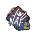 Sticker | NAF (Glitter) | Rio 2022 image 120x120