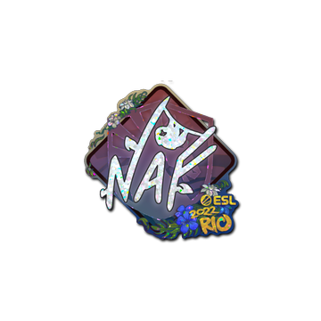 Sticker | NAF (Glitter) | Rio 2022 image 360x360