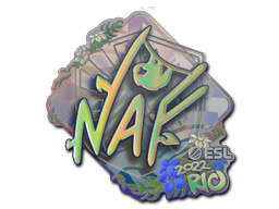 ステッカー | NAF (ホログラム) | Rio 2022