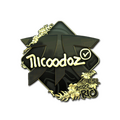 Sticker | nicoodoz (Gold) | Rio 2022 image 120x120