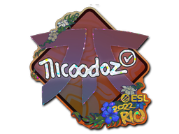 Sticker | nicoodoz (Glitter) | Rio 2022