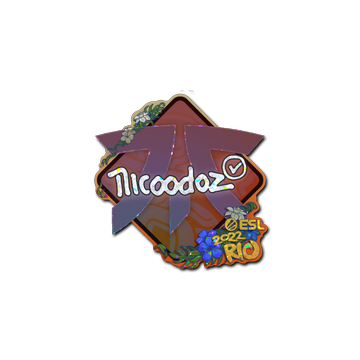 Sticker | nicoodoz (Glitter) | Rio 2022 image 360x360