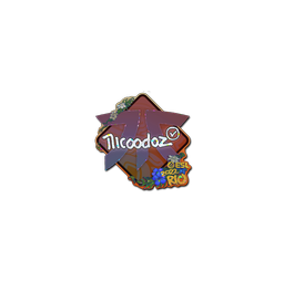 Sticker | nicoodoz (Glitter) | Rio 2022