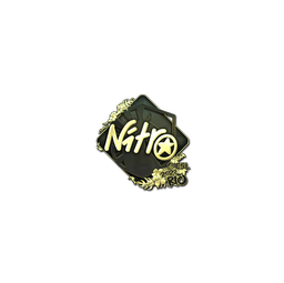 Sticker | nitr0 (Gold) | Rio 2022