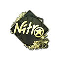 Sticker | nitr0 (Gold) | Rio 2022 image 120x120