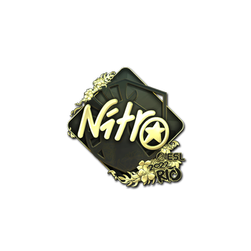 Sticker | nitr0 (Gold) | Rio 2022 image 360x360