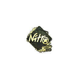 Sticker | nitr0 (Gold) | Rio 2022