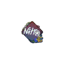 Sticker | nitr0 (Glitter) | Rio 2022