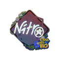 Sticker | nitr0 (Glitter) | Rio 2022 image 120x120