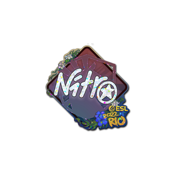 Sticker | nitr0 (Glitter) | Rio 2022 image 360x360