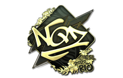 Sticker | NQZ (Gold) | Rio 2022