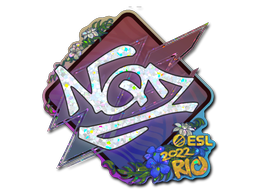 Adesivo | NQZ (Glitter) | Rio 2022