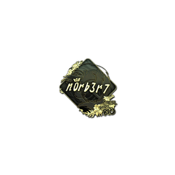 Sticker | n0rb3r7 (Gold) | Rio 2022