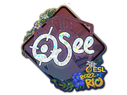 Стикер | oSee (блестящ) | Rio 2022