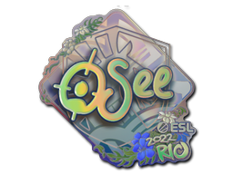 Aufkleber | oSee (Holo) | Rio 2022