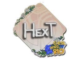 Autocolante | HexT | Rio 2022