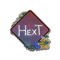 Sticker | HexT (Glitter) | Rio 2022 image 120x120