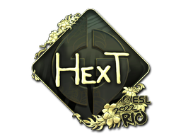 스티커 | HexT(금박) | 리우데자네이루 2022