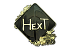 Sticker | HexT (Gold) | Rio 2022