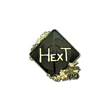 Sticker | HexT (Gold) | Rio 2022 image 360x360