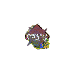 Sticker | hampus (Glitter) | Rio 2022