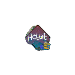 Sticker | Hobbit (Glitter) | Rio 2022