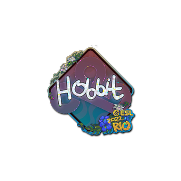 Sticker | Hobbit (Glitter) | Rio 2022 image 360x360