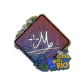 Sticker | iM (Glitter) | Rio 2022 image 120x120