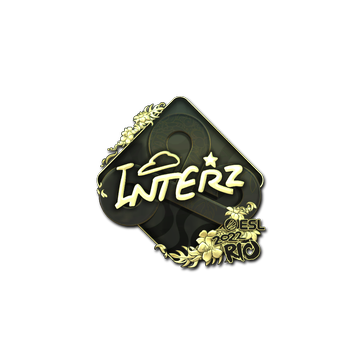 Sticker | interz (Gold) | Rio 2022 image 360x360