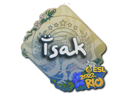 Klistermärke | isak | Rio 2022